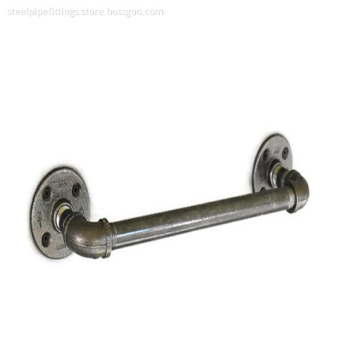 Retro Rustic Towel Rail - steampunk wall art